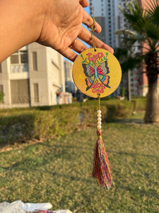 Good Vibes Only Hand-Painted Travel Charm - Ankansala