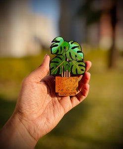 Monstera Plant Magnet
