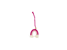 Boho Bliss Macrame Charm – Handmade Crochet Tassel Accessory - Ankansala