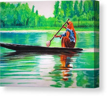 Boat Ride- Fine Art Canvas Print- Wall Art - Ankansala