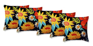 Floral Beauty Velvet Cushion Cover - Ankansala