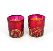 Rose Handmade Scented Soy Candle-F | Set of 2 - Ankansala
