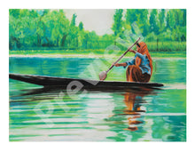 Boat Ride- Fine Art Canvas Print- Wall Art - Ankansala