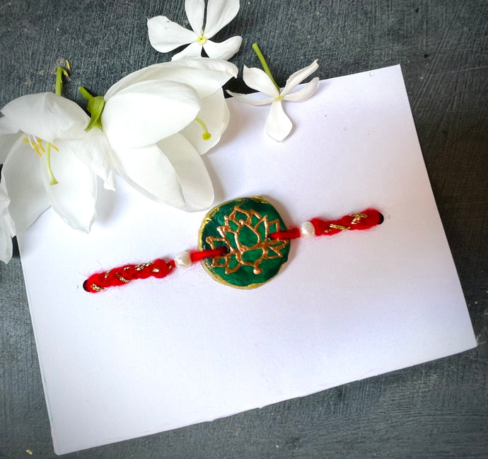 Lotus Rakhi