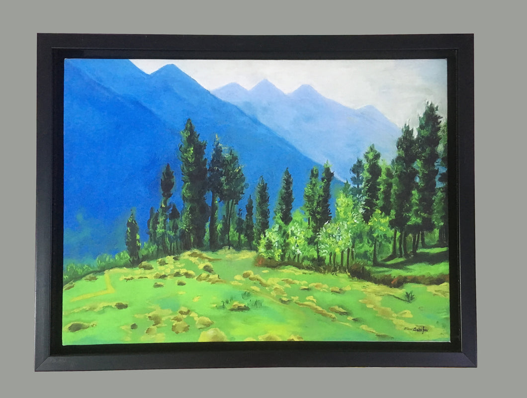 Mountain Calling Framed Wall Art - Ankansala