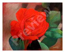 Rose- Fine Art Canvas Print- Wall Art - Ankansala